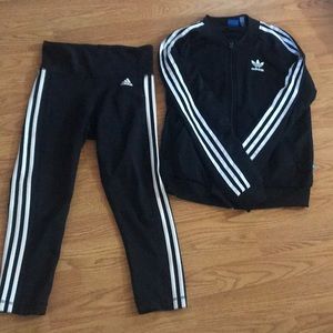 Adidas track suit